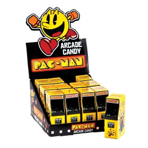 PAC-MAN ARCADE STRAWBERRY CANDIES 0.6 OZ TIN