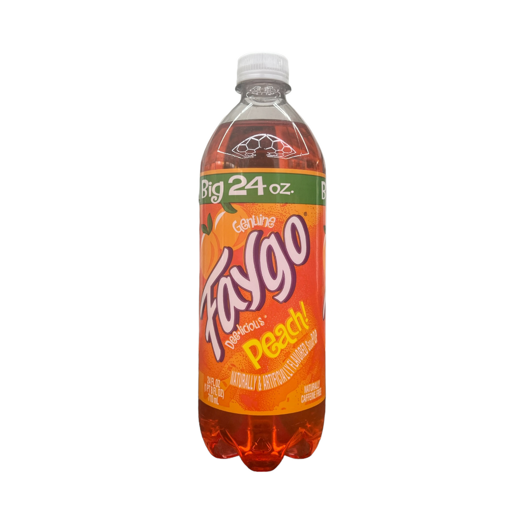 Faygo - Peach Soda 710ml
