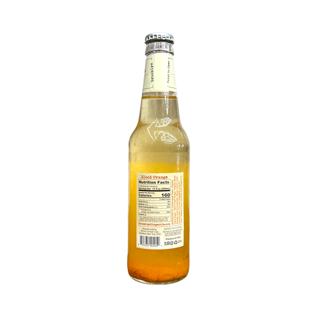 Bruce Cost - Blood Orange Ginger Ale with Meyer Lemon