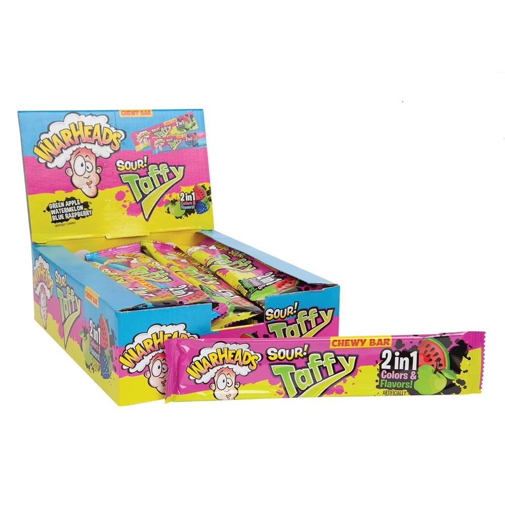 Warheads Sour 2 in 1 Taffy