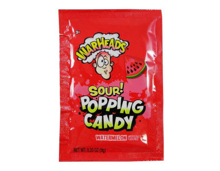Warheads Sour Popping Candy