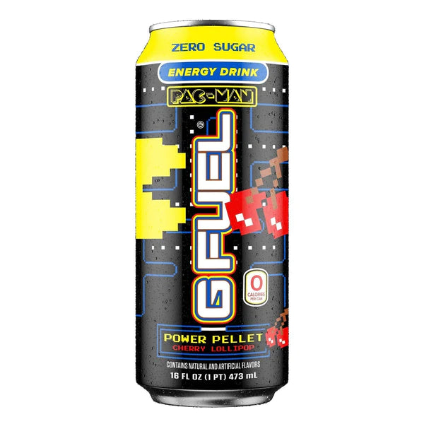 G-Fuel Pac-Man Power Pellet Cherry Lollipop