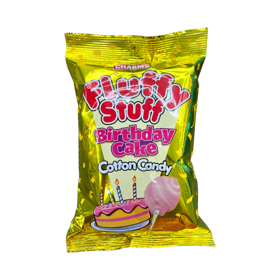 Charms - Fluffy Stuff Birthday Cake Cotton Candy 60g