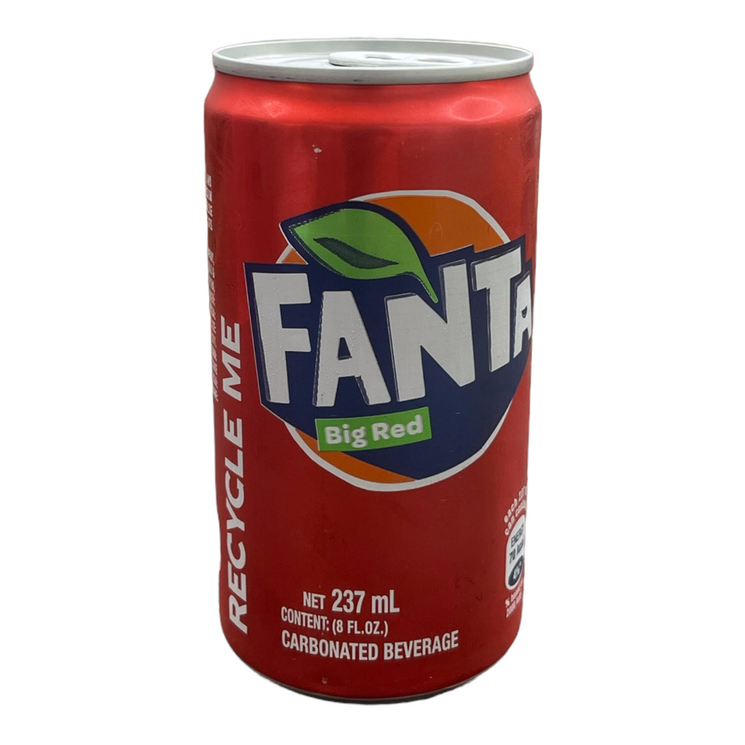 Fanta Big Red 237ml - Trinidad and Tobago