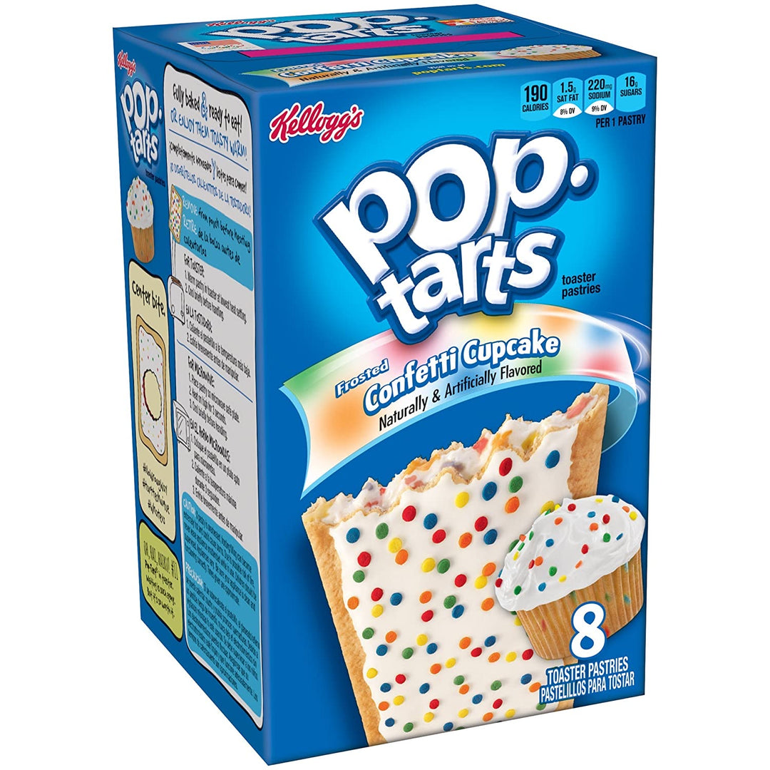 Pop Tarts Frosted Confetti Cupcake