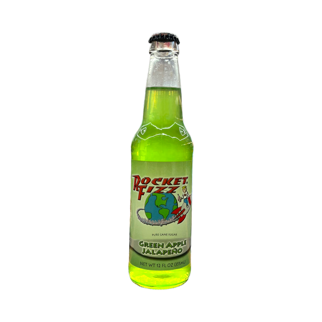 Rocket Fizz Green Apple Jalapeño 355ml