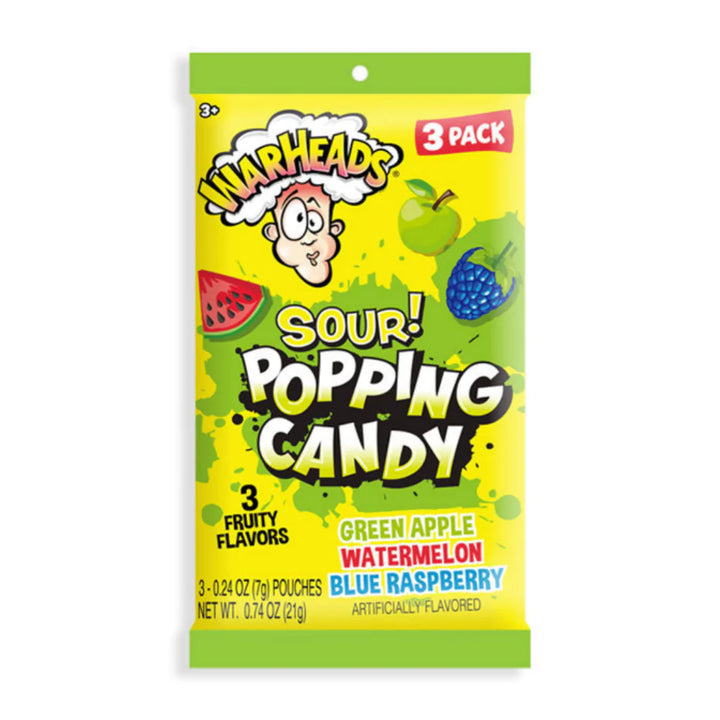 Warheads Sour Popping Candy