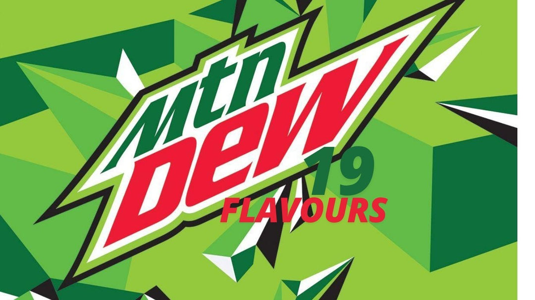 Explore 19 Exotic Mountain Dew Flavours at YEG Exotic in Edmonton