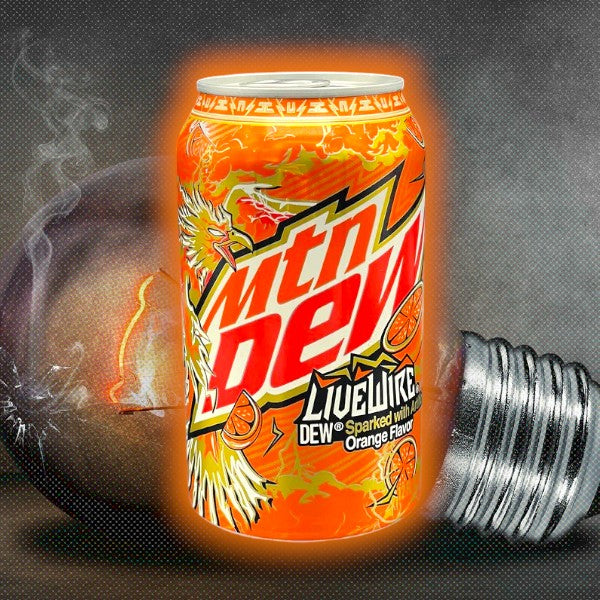 ⚡ Mountain Dew Live Wire Can — Now Available at YEG Exotic!