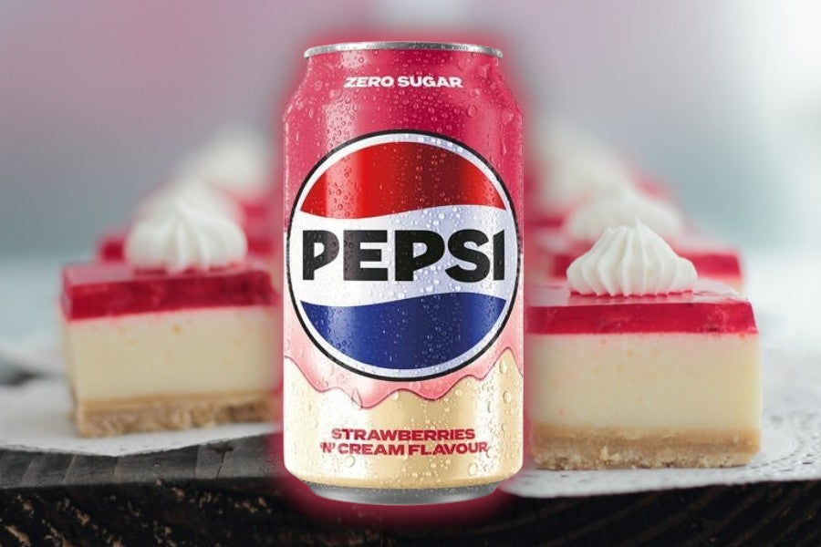 🍓 Pepsi Strawberries ’N’ Cream — Creamy Berry Bliss at YEG Exotic!