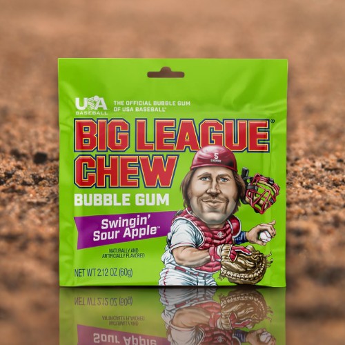 ⚾ Big League Chew Swingin’ Sour Apple — A Home Run for Sour Candy Fans! 🍏
