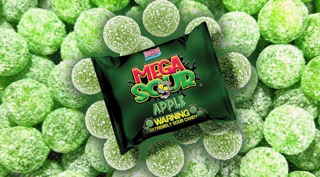 Barnett’s Mega Sours – Green Apple: The Ultimate Sour Challenge