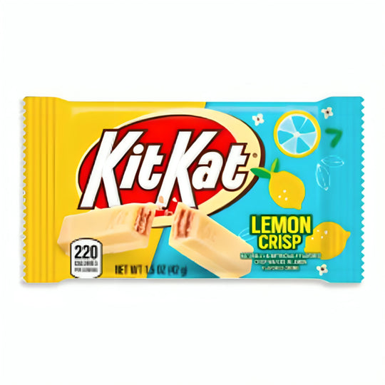 Zesty Delight: Embrace the Tangy Twist with Kit Kat Lemon Crisp!