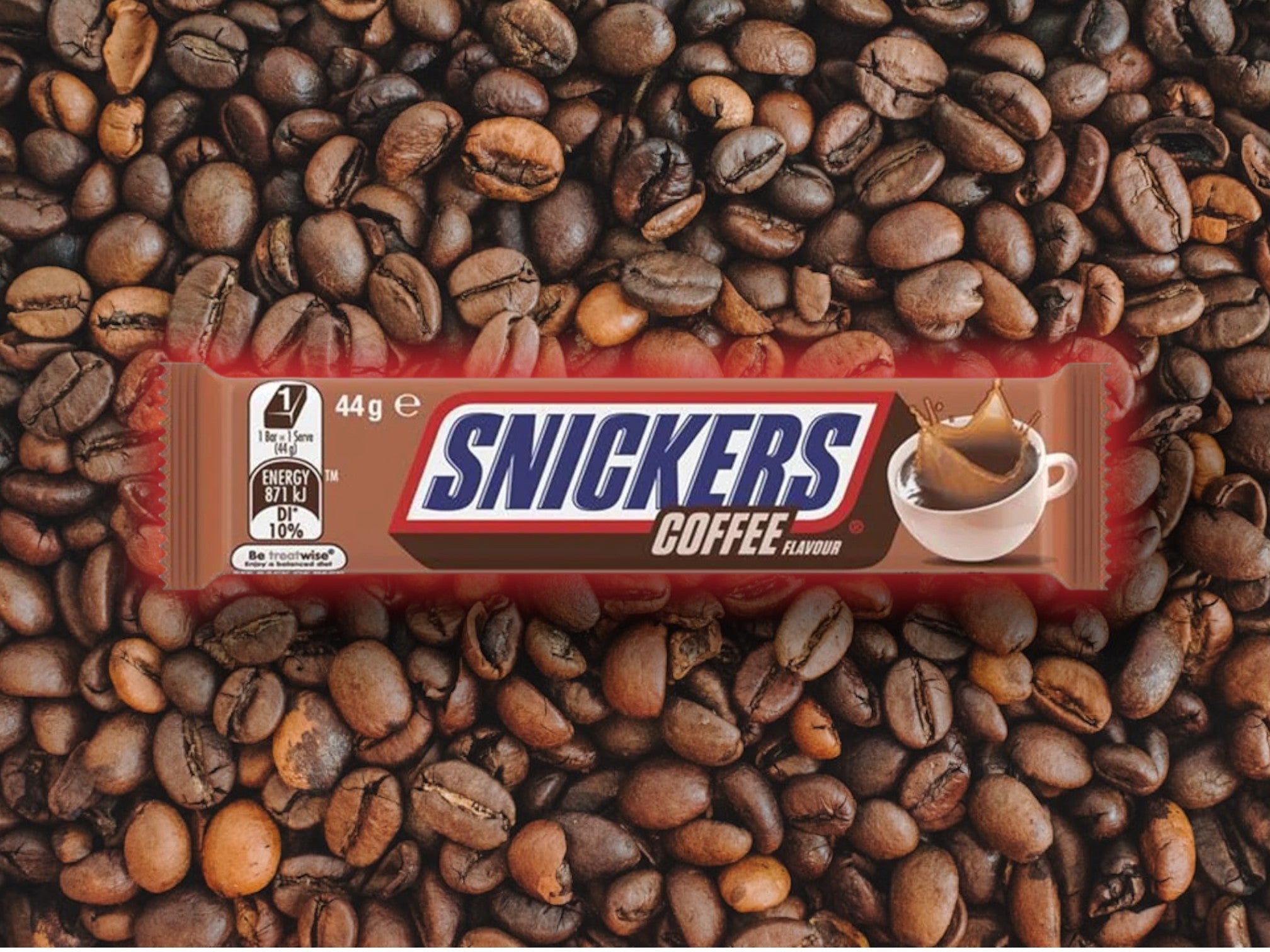 Snickers Coffee Bar (44 g) — Fuel Up with Coffee in a Candy Bar!