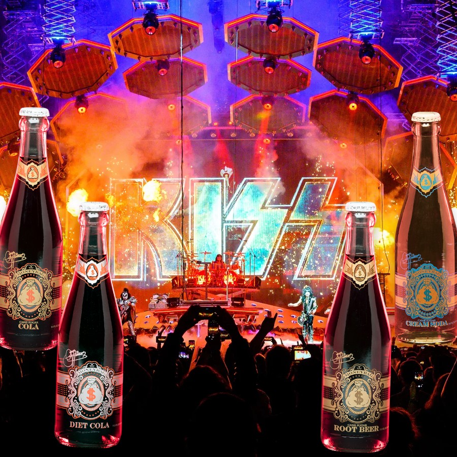 💰 Gene Simmons MoneyBag Sodas — Rock ‘n’ Roll Cola Creations Now at YEG Exotic!