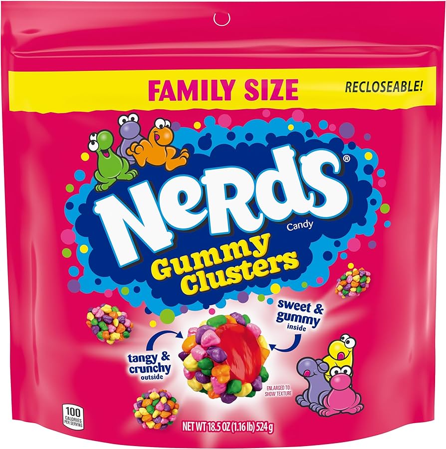 Nerd Gummy Clusters Rainbow: A Burst of Flavour and Nostalgia