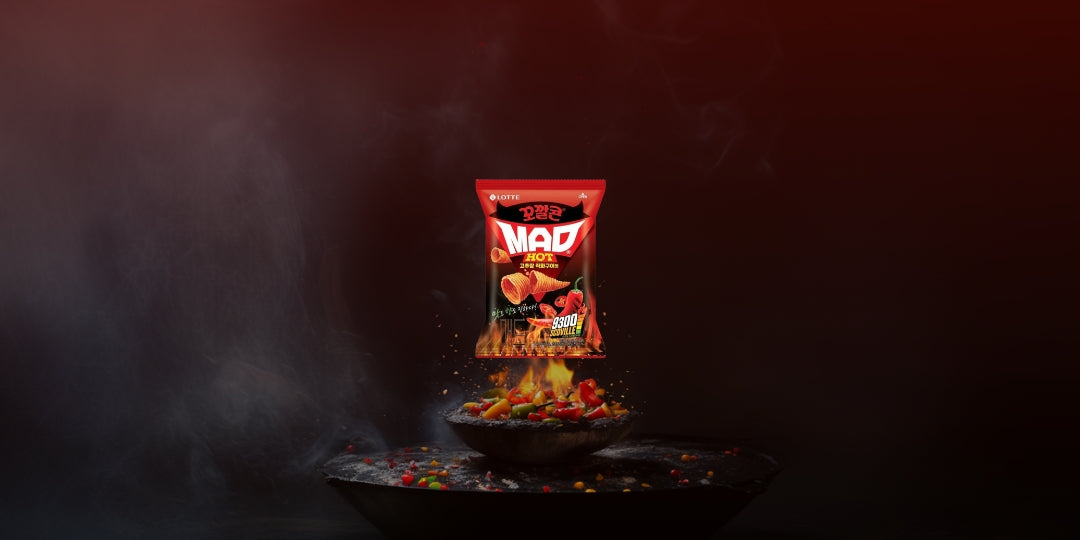 Spicy Alert: LOTTE Mad Hot Chili Chips Now at YEG Exotic!