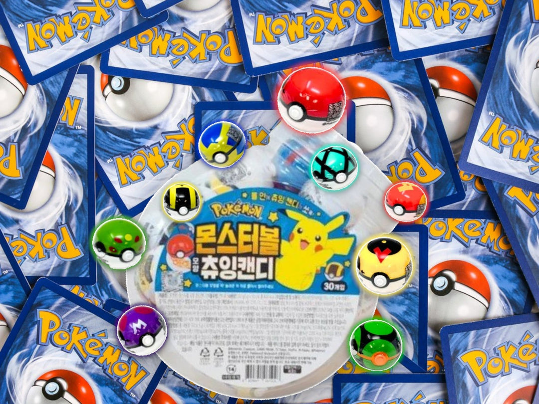 Pokémon Monster Ball Chewing Candy (5 g) — Catch the Flavor at YEG Exotic!