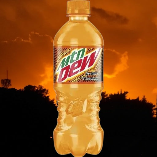 ⚡ Mountain Dew Live Wire — Zesty Orange Spark, Now at YEG Exotic!