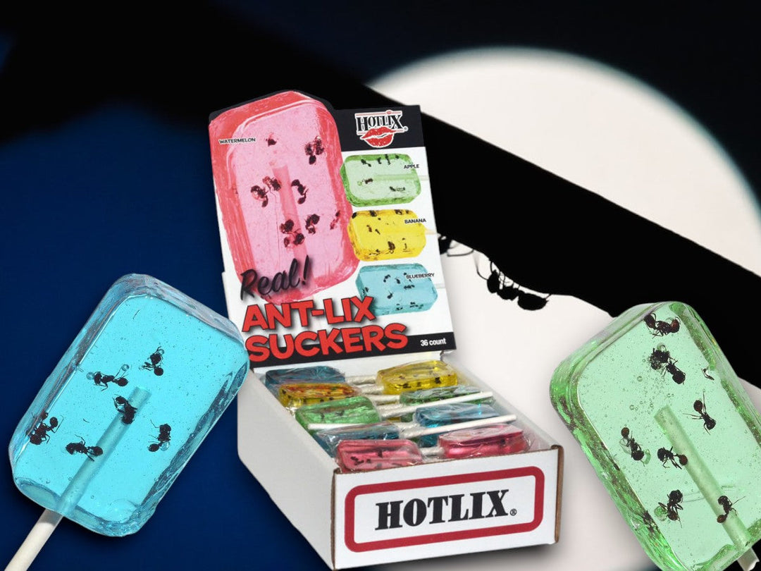 Spooky Treats Alert: Hotlix Ant Suckers for Halloween at YEG Exotic 🕷️🍬