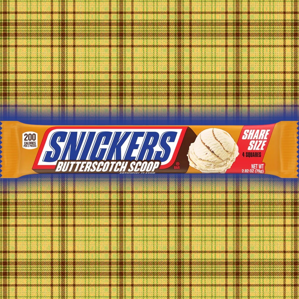 🍬 Snickers Butterscotch Scoop Share Size — Buttery Bliss in Every Bite!