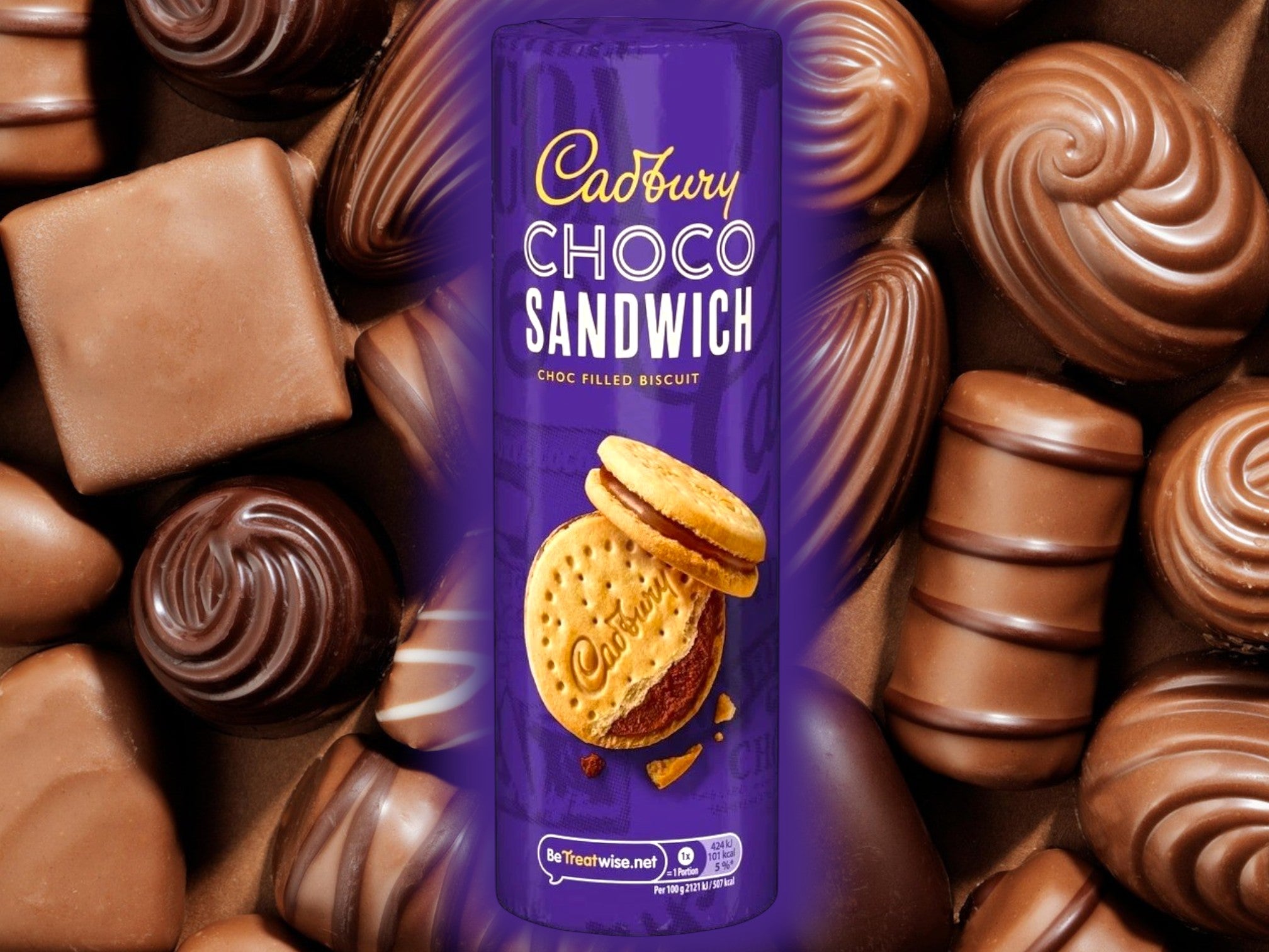 🍫 Cadbury Choco Sandwich (260 g) — Crunch & Chocolate Bliss at YEG Exotic!