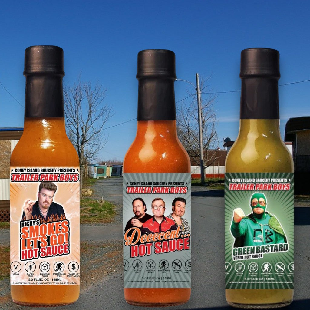 🔥 Trailer Park Boys Hot Sauces — Sunnyvale Spices at YEG Exotic!