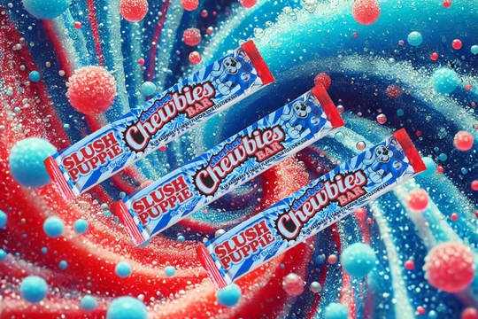 Slush Puppie Sherbet Chewbies Bar: A Fizzy, Chewy Blast of Nostalgia