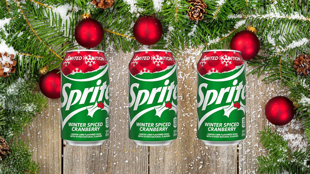 Limited Edition Sprite Winter Spiced Cranberry: Festive Flavour at YEG Exotic