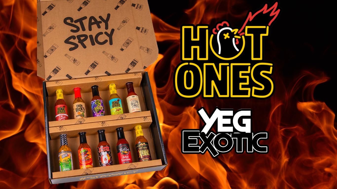 Take the Heat: Hot Ones Season 25 10-Pack Now at YEG Exotic