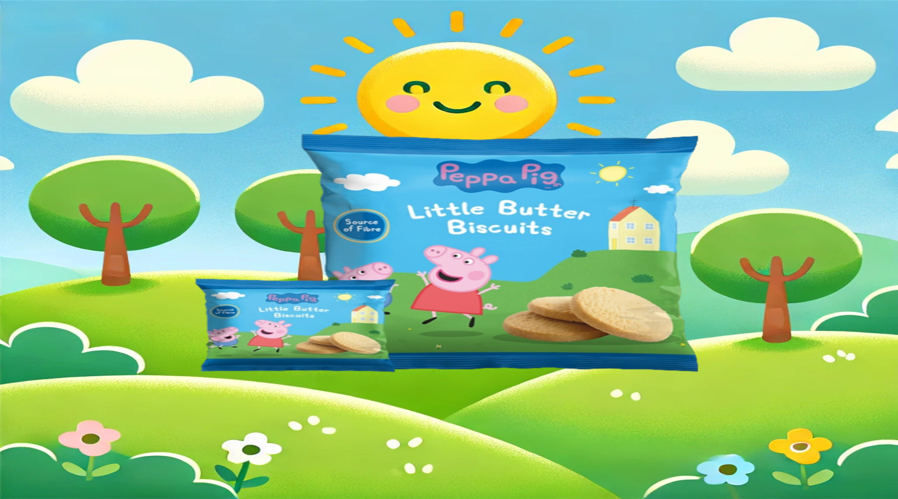 Peppa Pig Little Butter Biscuits 5 Pack – Peppa Cookies at YEG Exotic