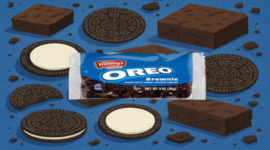 Mrs. Freshley’s Deluxe Oreo Brownie – Available at YEG Exotic!