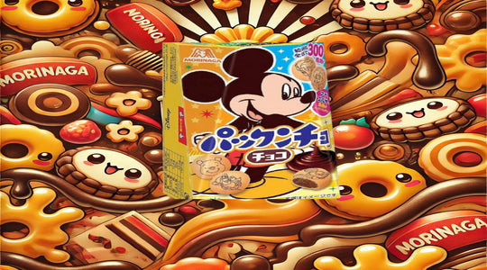 Morinaga Pakkuncho Chocolate Biscuits – Disney Candy at YEG Exotic | Edmonton Candy
