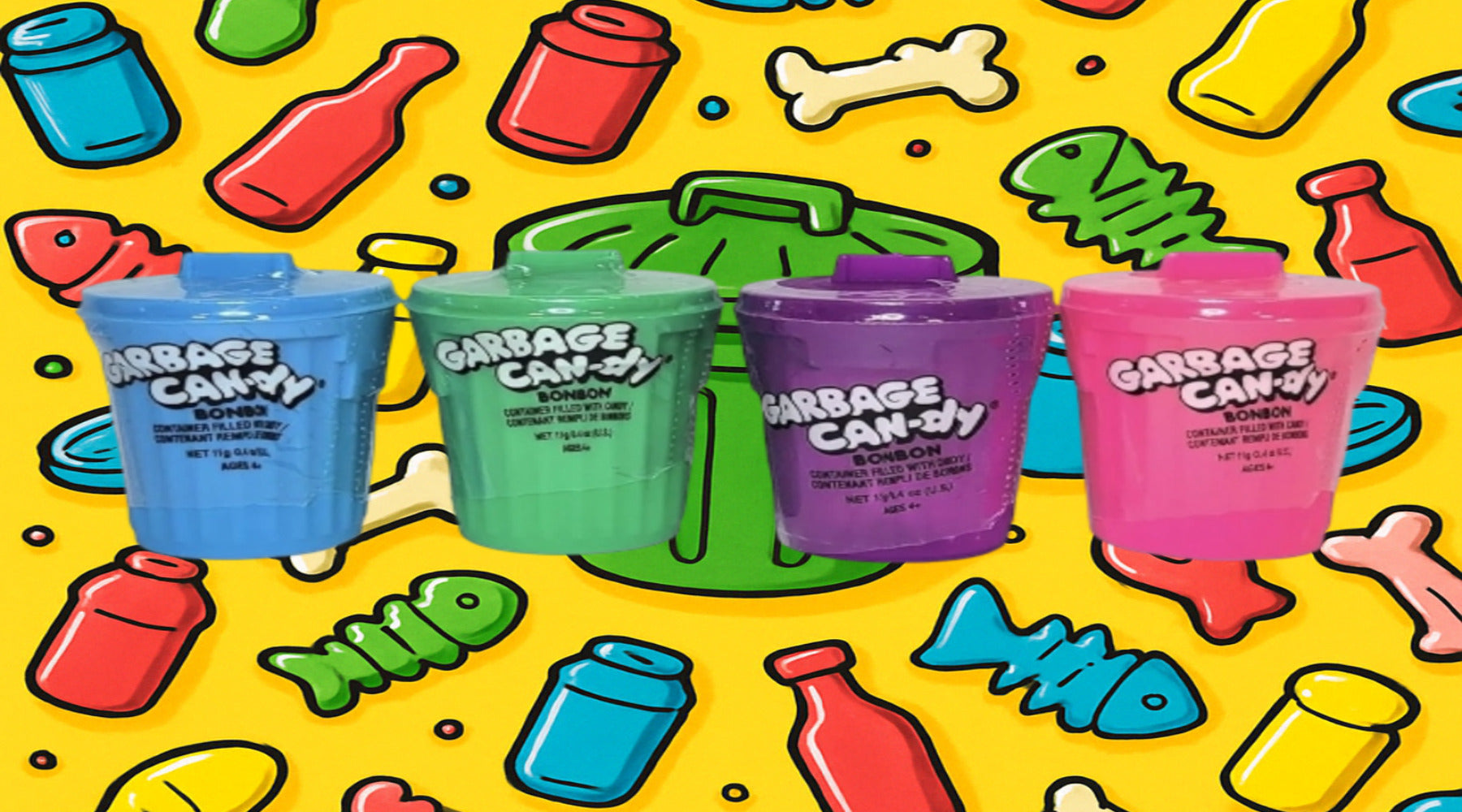 Garbage Can-dy at YEG Exotic | Edmonton Candy & Nostalgic Treats