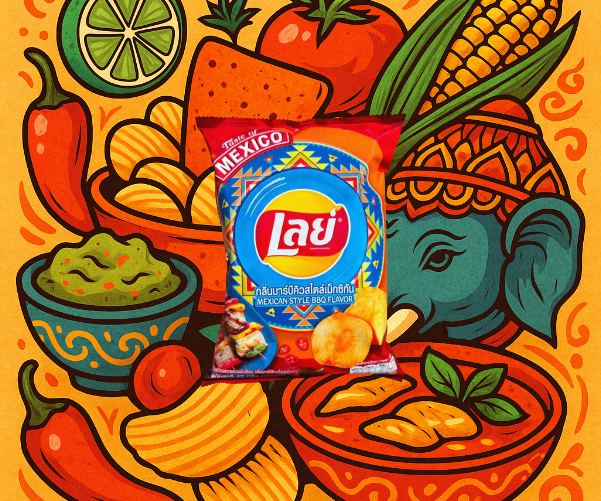 Lays Thailand Mexican BBQ Chips | YEG Exotic Global Snacks