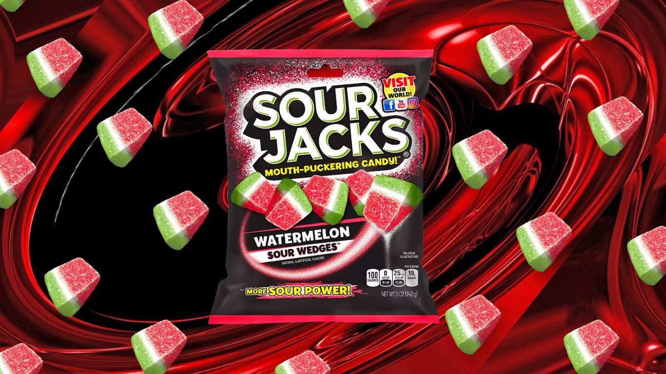 Sour Jacks Watermelon Sour Wedges: The Ultimate Sweet and Tangy Treat at YEG Exotic