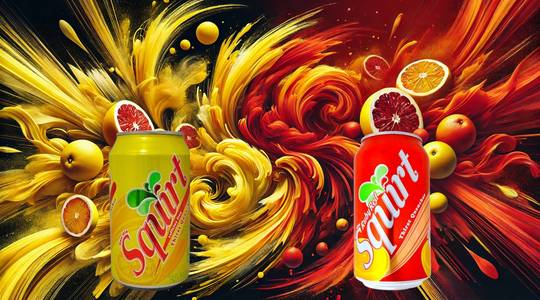 Discover the Bold, Refreshing Taste of Squirt Ruby Red and Grapefruit at YEG Exotic