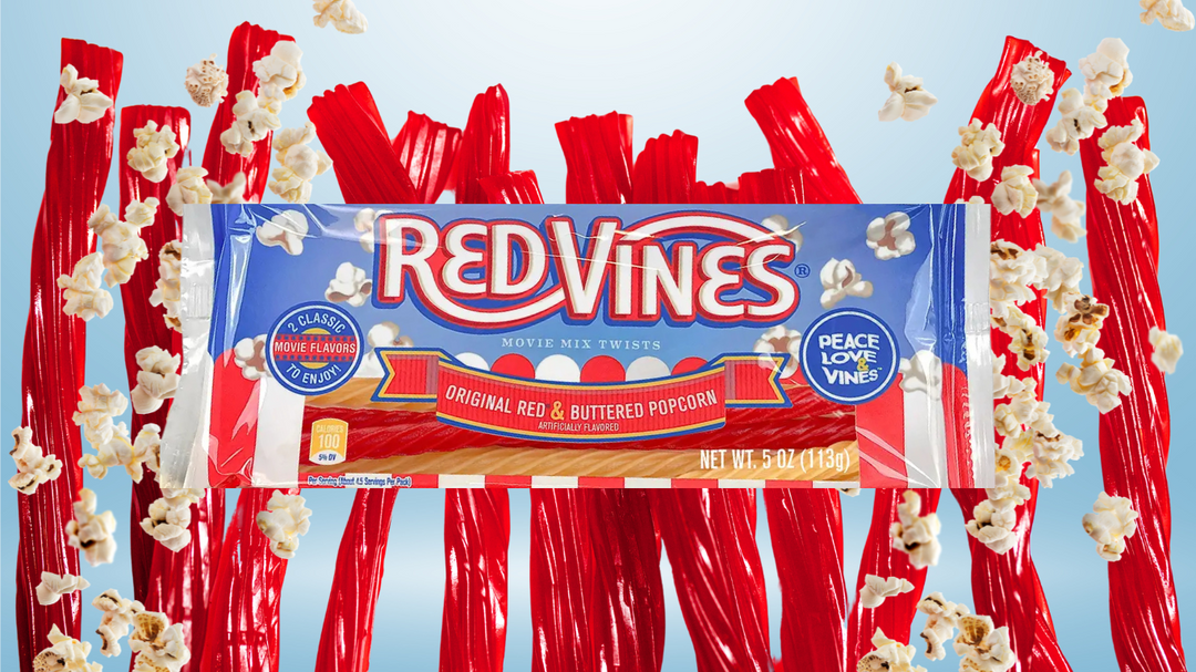 Sweet Meets Salty: Red Vines Original Red and Buttered Popcorn at YEG Exotic