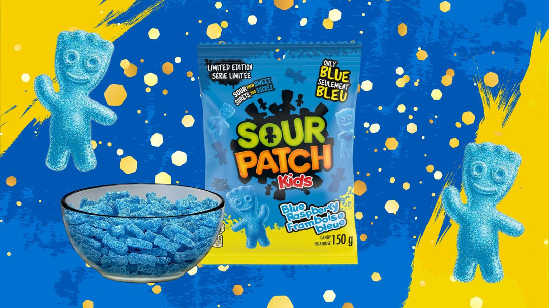 Dive into the Delight of Sour Patch Kids Blue Raspberry at YEG Exotic