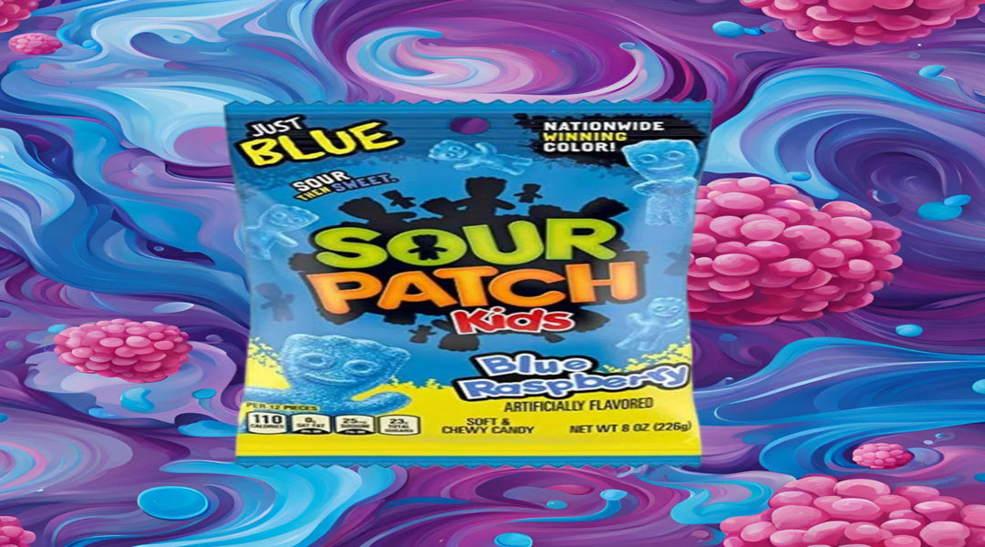 Satisfy Your Sweet Tooth with Sour Patch Kids Blue Raspberry at YEG Exotic