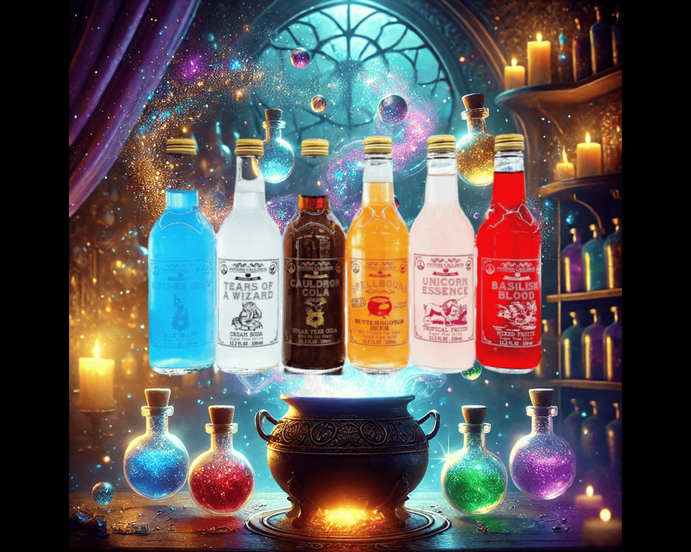 Sip the Magic: The Potion Cauldron Sodas Now at YEG Exotic!