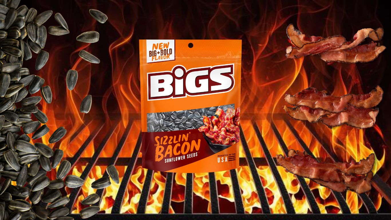 Savour the Sizzle: BIGS Sizzlin' Bacon Sunflower Seeds at YEG Exotic