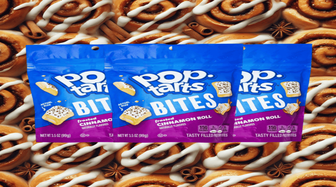 Bite-Sized Bliss: Pop-Tarts Frosted Cinnamon Roll Bites