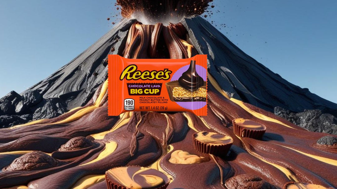 Indulge in Gooey Decadence: Reese's Big Cup - Chocolate Lava Now at YEG Exotic