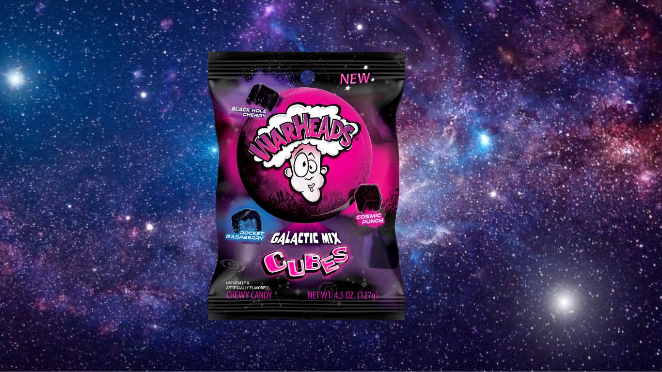 Experience the Tangy Explosion of Warheads Galactic Mix Cubes at YEG Exotic