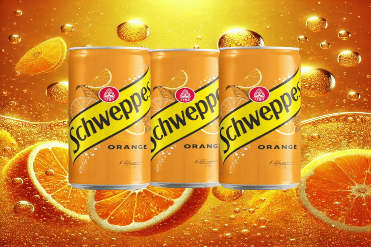 Schweppes Orange Sleek Can: A Bold Citrus Twist