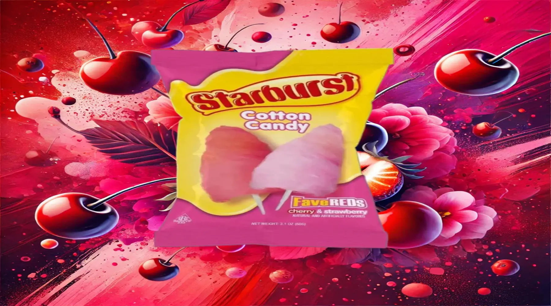 Starburst Cotton Candy: A Sweet, Fluffy Twist on a Classic Treat!