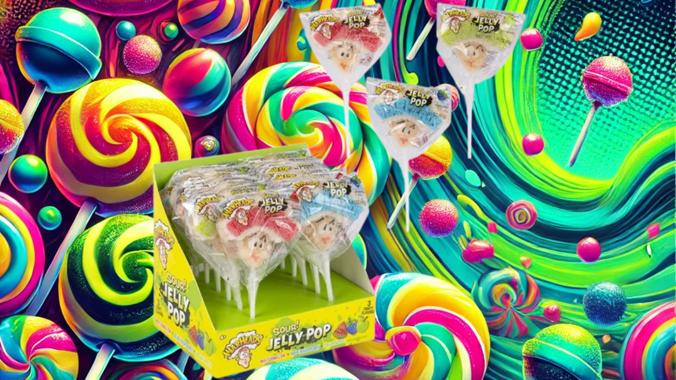 Discover the Tangy Delight of Warheads Sour Jelly Pops at YEG Exotic