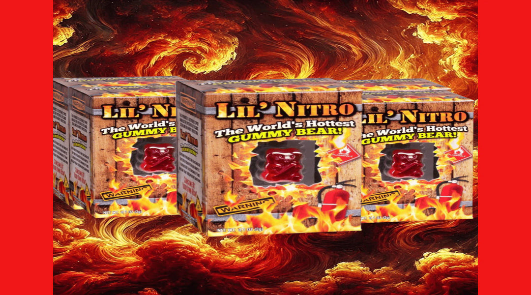 Dare to Tame the Heat: Lil' Nitro, the World's Hottest Gummy Bear, Now at YEG Exotic