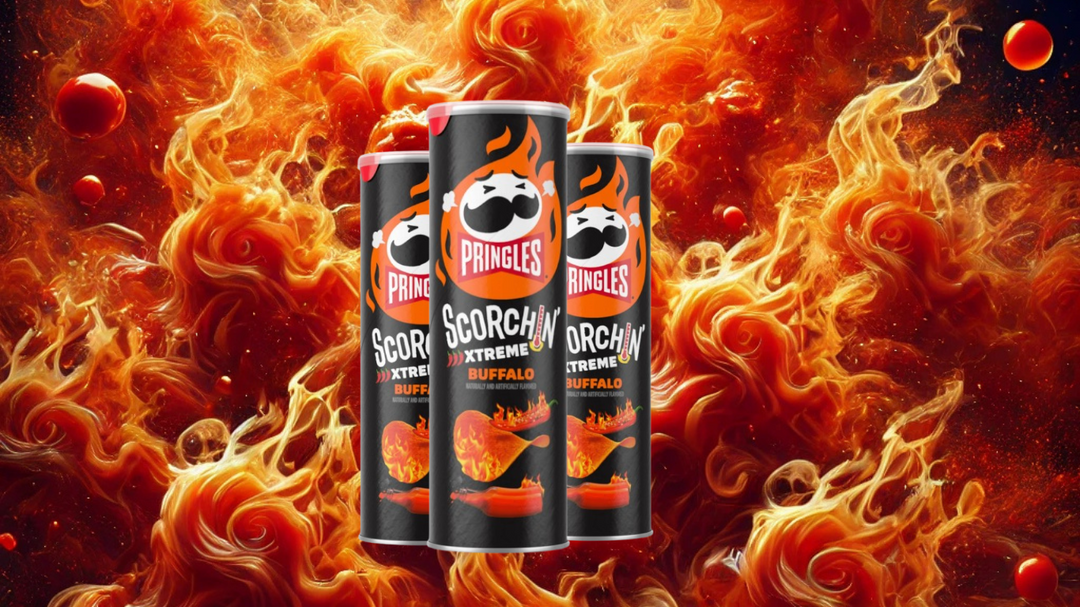 "Snack Like a Daredevil: Pringles Scorchin' Xtreme Buffalo Has Arrived at YEG Exotic!"